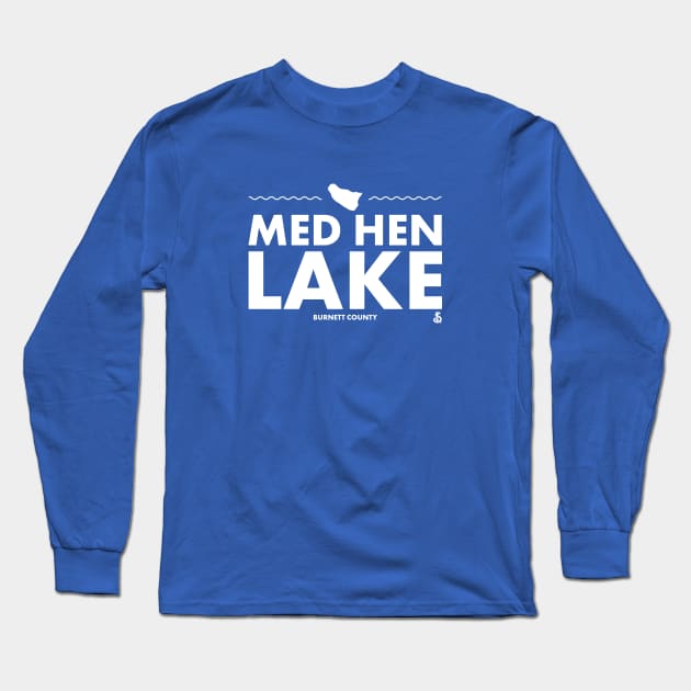 Burnett County, Wisconsin - Mud Hen Lake Long Sleeve T-Shirt by LakesideGear